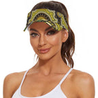 Personalised Australian Astrology Sun Visor Cap Aboriginal Kookaburra Zodiac Sign
