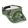 Personalised Australian Astrology Sun Visor Cap Aboriginal Platypus Zodiac Sign