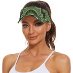 Personalised Australian Astrology Sun Visor Cap Aboriginal Platypus Zodiac Sign