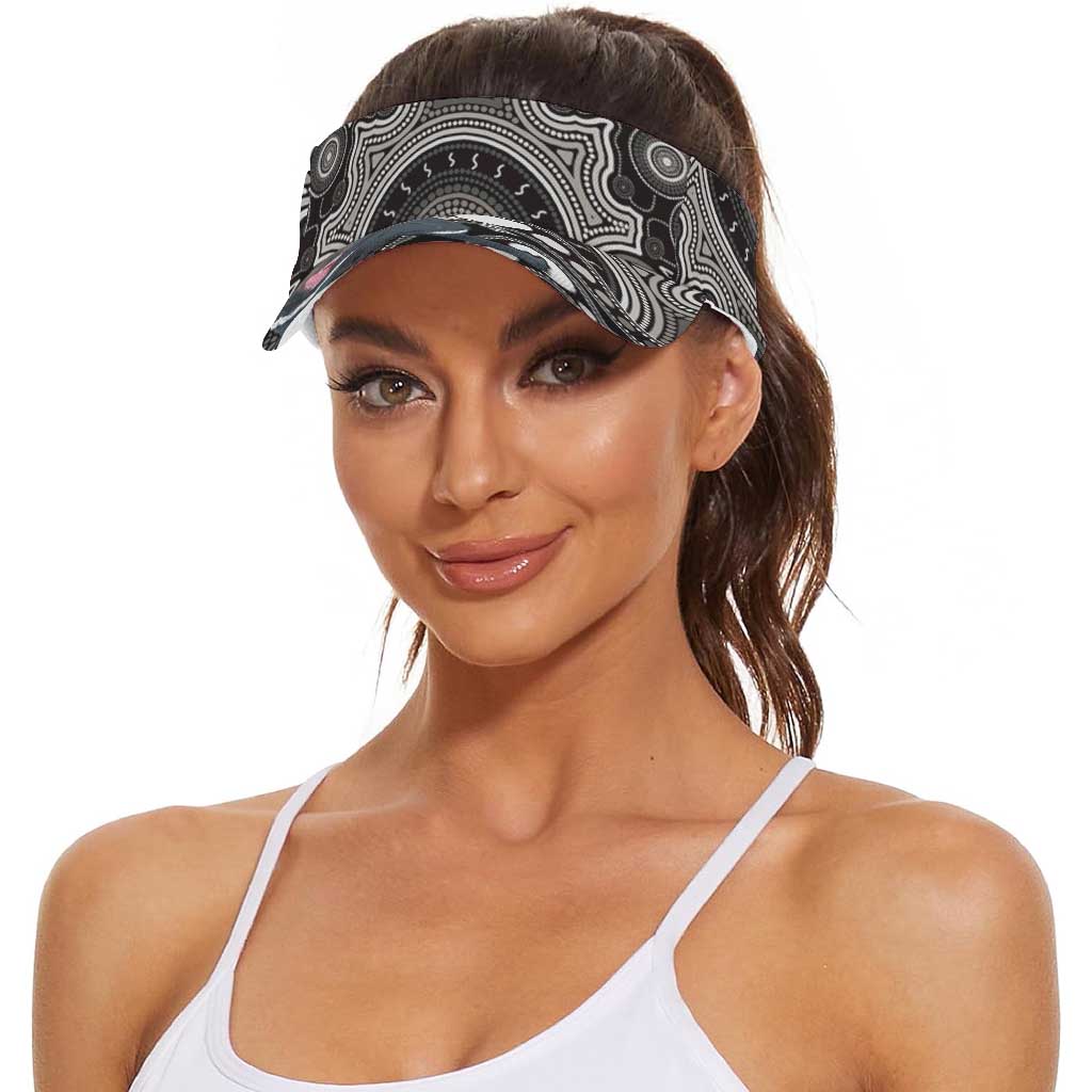 Personalised Australian Astrology Sun Visor Cap Aboriginal Tasmania Devil Zodiac Sign