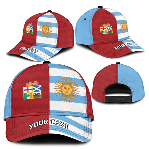 Personalised British Lions-Argentina Classic Cap Sporty Style LT09