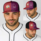 Personalised British Lions Australia Queensland Baseball Net Cap Sporty Style - Aussie Hoodie