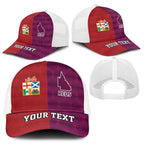 Personalised British Lions Australia Queensland Mesh Trucker Cap Sporty Style - Aussie Hoodie