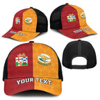 Personalised British Lions Australia Wallabies Baseball Net Cap Sporty Style - Aussie Hoodie