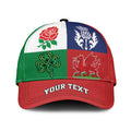 Personalised British Lions Classic Cap Combination of England Irish Scottish Welsh LT09