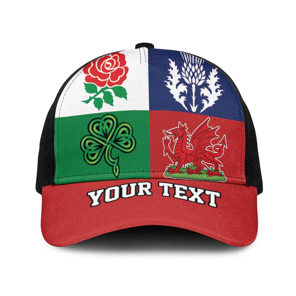 Personalised British Lions Mesh Trucker Cap Combination of England Irish Scottish Welsh - Aussie Hoodie
