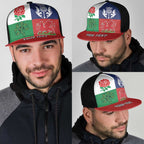 Personalised British Lions Mesh Trucker Cap Combination of England Irish Scottish Welsh - Aussie Hoodie
