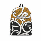 Personalised Karaka Maori Koru New Zealand Backpack