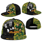 Personalised New Zealand vs South Africa Snapback Cap Rugby Rivalry Two Nations One Battle