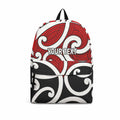 Personalised Whero Maori Koru New Zealand Backpack