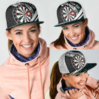 Personalized NZ Darts Mesh Trucker Cap Paua Shell Maori Koru Whakairo - Aussie Hoodie