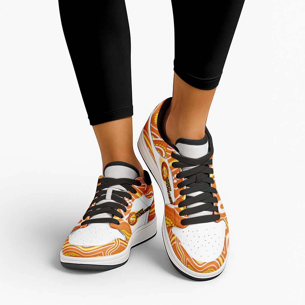 Perth Scorchers 2026 Cricket Low Sneakers Aboriginal Art
