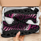 Pink Matariki New Zealand Clunky Sneakers Maori Poutama Galaxy Vibes