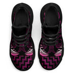 Pink Matariki New Zealand Clunky Sneakers Maori Poutama Galaxy Vibes