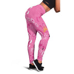 Pink Ribbon Australia Leggings Breast Cancer Awareness Aboriginal Cacatua leadbeateri - Aussie Hoodie