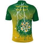 (Custom Personalised) Darts Australia Polo Shirt Map Flag