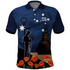 Custom Australia Royal Navy Polo Shirt - Australian Navy Anzac Blue
