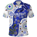 Custom Aboriginal Eels Polo Shirt LT9