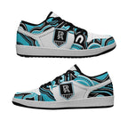Port Adelaide Football 2026 Low Sneakers Aboriginal Art