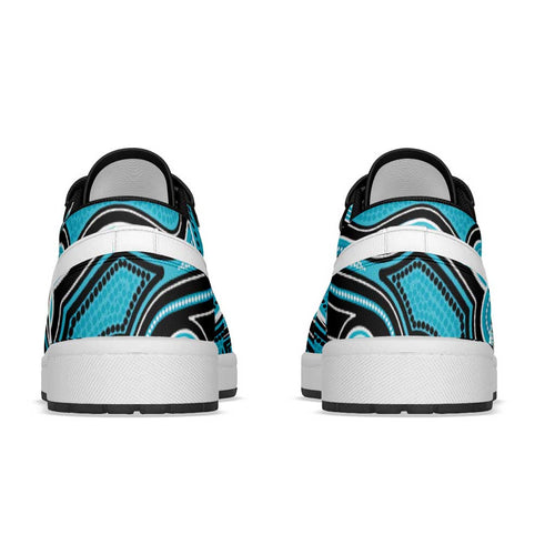 Port Adelaide Football 2026 Low Sneakers Aboriginal Art