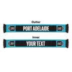 Port Adelaide Football Personalised Ruffneck Scarf 2026 Go Champions