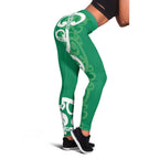 Pounamu Green Maori Leggings Koru Kowhaiwhai