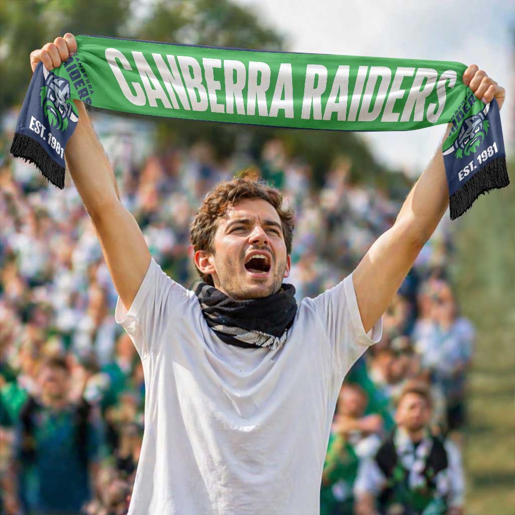 Raiders Rugby Personalised Ruffneck Scarf 2026 Go Champions