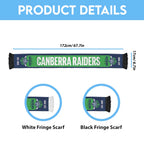 Raiders Rugby Personalised Ruffneck Scarf 2026 Go Champions