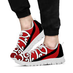 Red Maori Koru New Zealand Sneakers