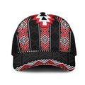 Red Taniko Aotearoa Mesh Trucker Cap Niho Taniwha Mix Poutama - Aussie Hoodie