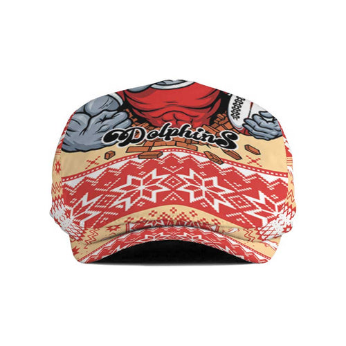 Redcliffe Strong Dolphins Jeff Hat Christmas Rugby League Spirit - Aussie Hoodie