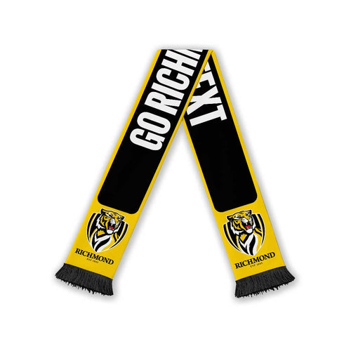 Richmond Football Personalised Ruffneck Scarf 2026 Go Champions