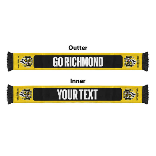 Richmond Football Personalised Ruffneck Scarf 2026 Go Champions
