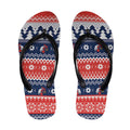 Roosters Xmas Glory Flip Flops Christmas Rugby League Spirit - Aussie Hoodie