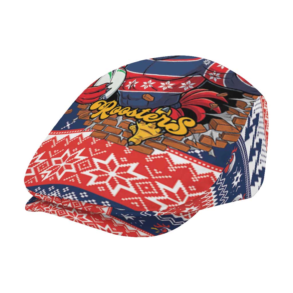 Roosters Xmas Glory Jeff Hat Christmas Rugby League Spirit - Aussie Hoodie