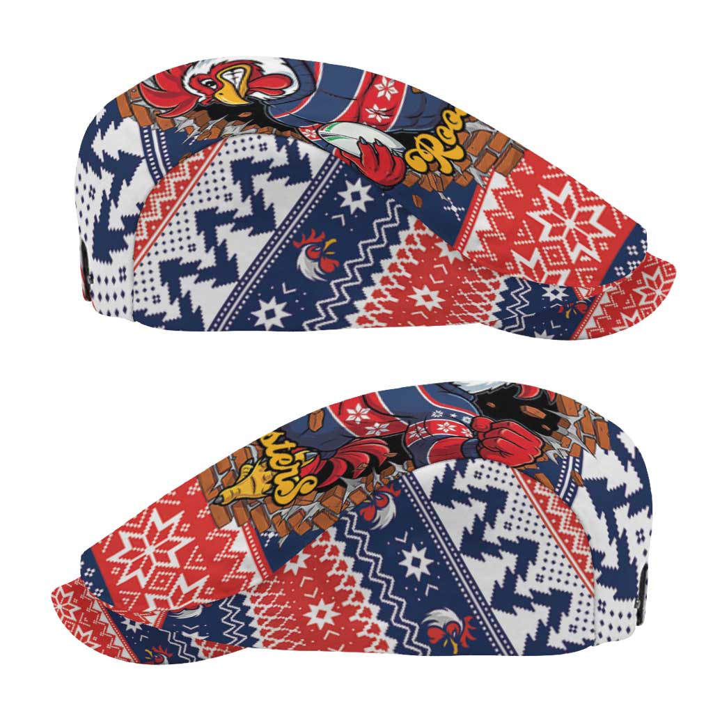 Roosters Xmas Glory Jeff Hat Christmas Rugby League Spirit - Aussie Hoodie