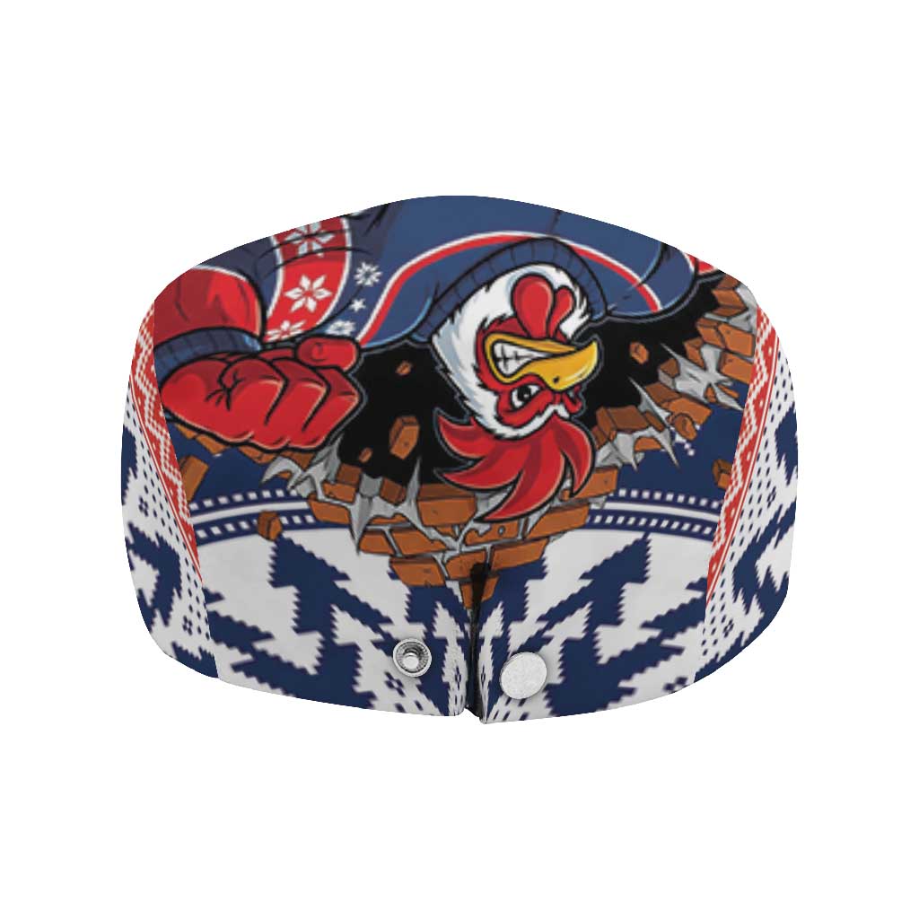 Roosters Xmas Glory Jeff Hat Christmas Rugby League Spirit - Aussie Hoodie