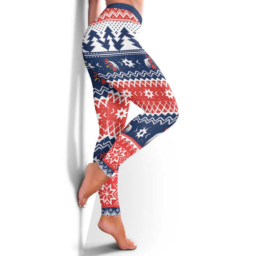 Roosters Xmas Glory Leggings Christmas Rugby League Spirit - Aussie Hoodie