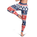Roosters Xmas Glory Leggings Christmas Rugby League Spirit - Aussie Hoodie