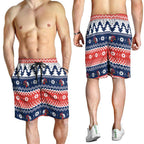 Roosters Xmas Glory Shorts for Men Christmas Rugby League Spirit - Aussie Hoodie