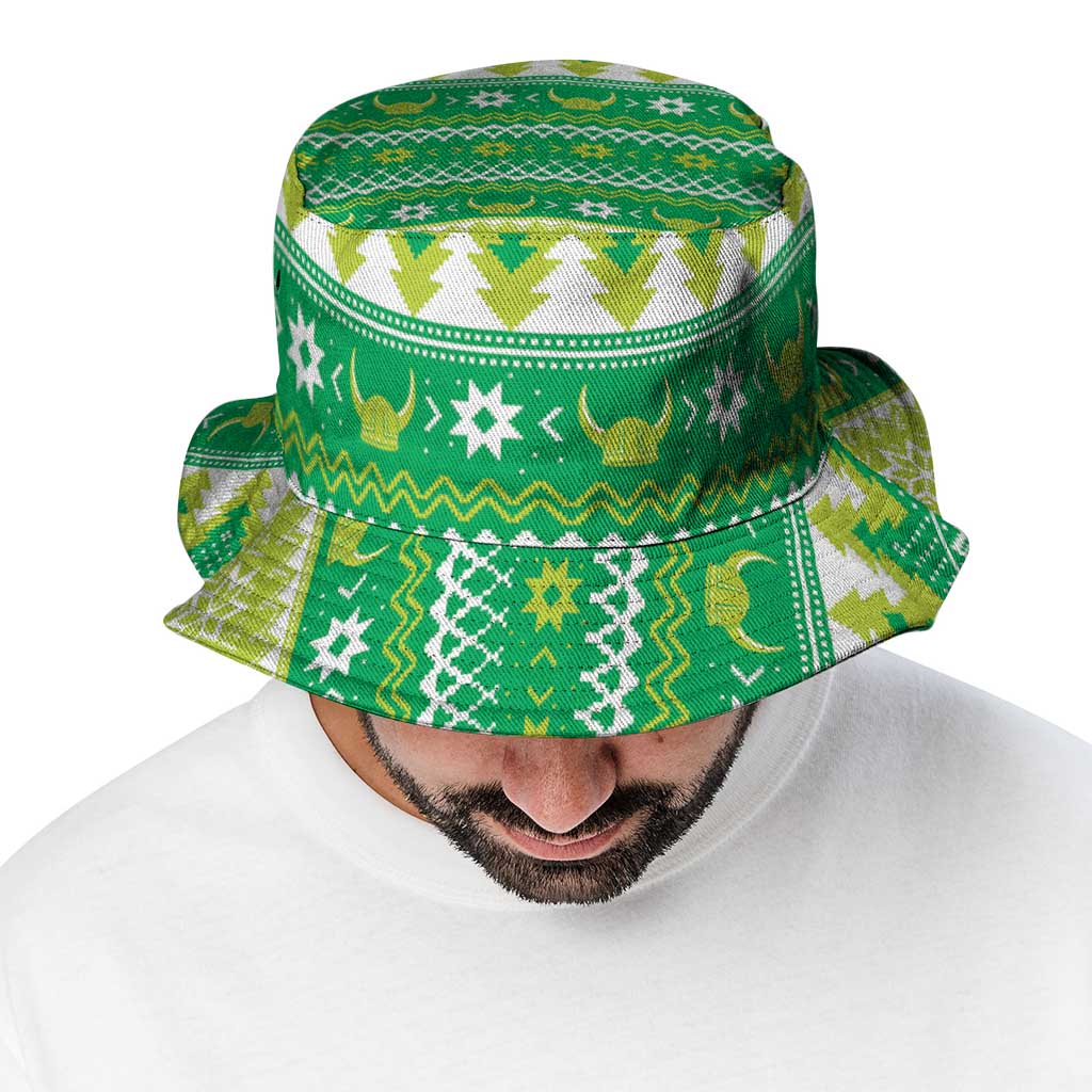Santa Raiders Bucket Hat Christmas Rugby League Spirit - Aussie Hoodie