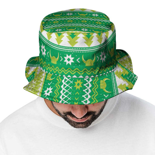 Santa Raiders Bucket Hat Christmas Rugby League Spirit - Aussie Hoodie