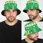 Santa Raiders Bucket Hat Christmas Rugby League Spirit - Aussie Hoodie
