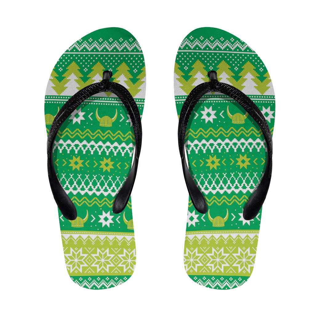 Santa Raiders Flip Flops Christmas Rugby League Spirit - Aussie Hoodie