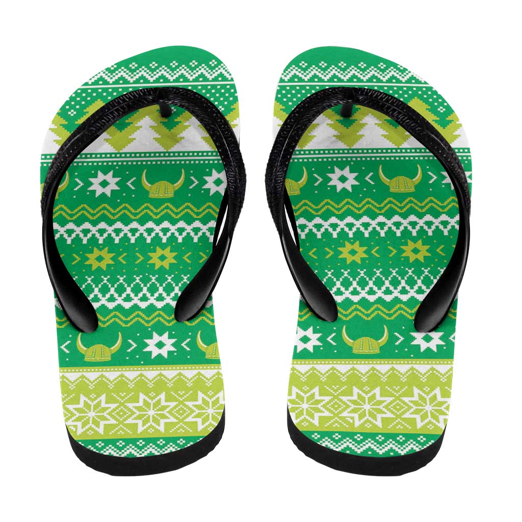Santa Raiders Flip Flops Christmas Rugby League Spirit - Aussie Hoodie