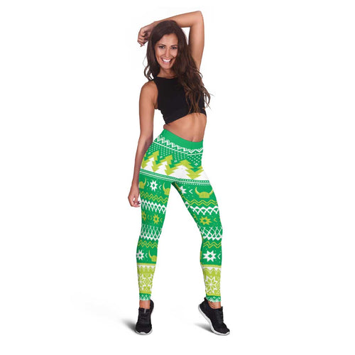Santa Raiders Leggings Christmas Rugby League Spirit - Aussie Hoodie