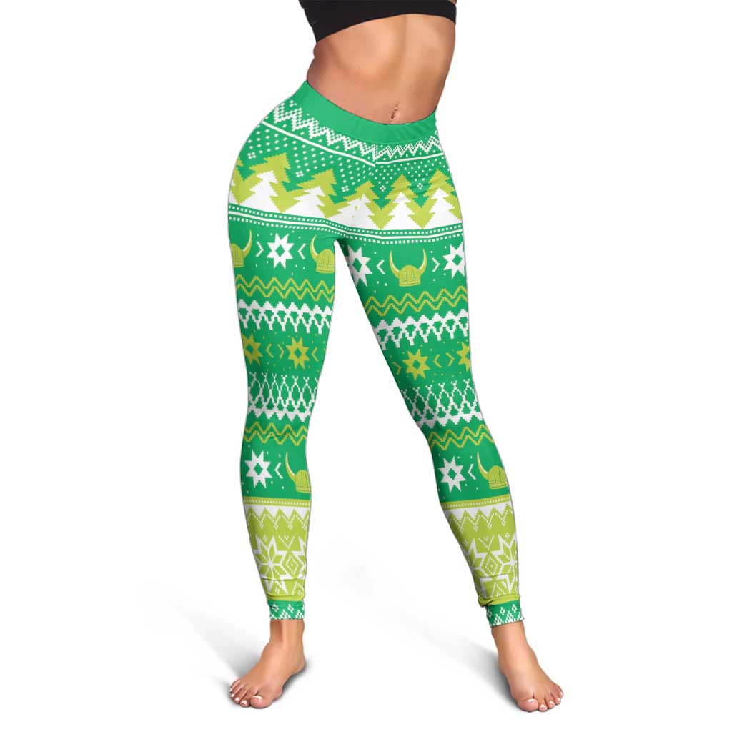 Santa Raiders Leggings Christmas Rugby League Spirit - Aussie Hoodie