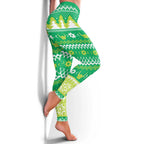 Santa Raiders Leggings Christmas Rugby League Spirit - Aussie Hoodie