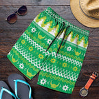Santa Raiders Shorts for Men Christmas Rugby League Spirit - Aussie Hoodie