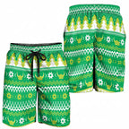 Santa Raiders Shorts for Men Christmas Rugby League Spirit - Aussie Hoodie